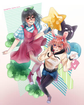 simple background (personalized)